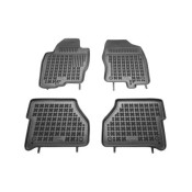 Covorase auto cauciuc pentru NISSAN Navara D40 (2005-2015) - tavite - set 4buc., marca Rezaw-Plast REZAW-PLAST 201803