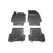 Covorase auto cauciuc pentru RENAULT Clio (2005-2012) / Clio IV (2012-2019) / RENAULT Captur (2013-2019) - tavite - set 4buc., marca Rezaw-Plast REZAW-PLAST 201906