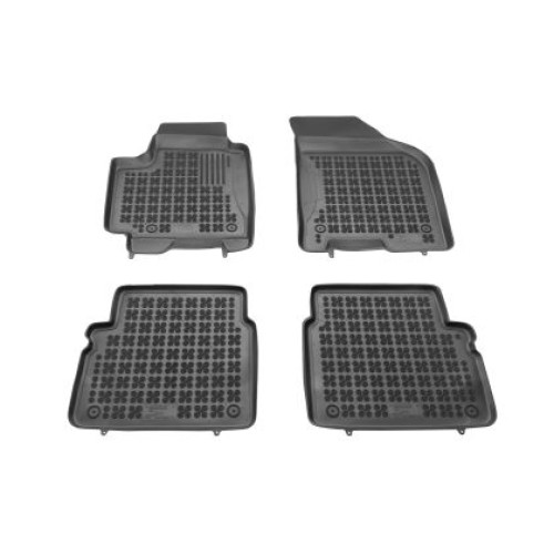 Covorase auto cauciuc pentru Chevrolet Aveo I (2003-2011) / Kalos (2004-2007) - tavite - set 4buc., marca Rezaw-Plast REZAW-PLAST 202101