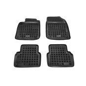 Covorase auto cauciuc pentru SAAB 9-3 II (2002-2014) - tavite - set 4buc., marca Rezaw-Plast REZAW-PLAST 202601