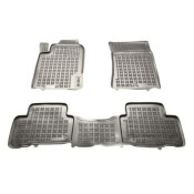 Covorase auto cauciuc pentru Ssangyong SSANGYONG Rexton (2012-2017) - tavite - set 4buc., marca Rezaw-Plast REZAW-PLAST 203001