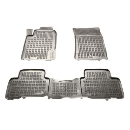 Covorase auto cauciuc pentru Ssangyong SSANGYONG Rexton (2012-2017) - tavite - set 4buc., marca Rezaw-Plast REZAW-PLAST 203001