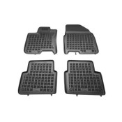 Covorase auto cauciuc pentru NISSAN Qashqai +2 (2007-2013) - tavite - set 4buc., marca Rezaw-Plast REZAW-PLAST 201809