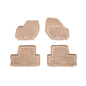 Covorase auto cauciuc pentru VOLVO S60 / V60 / XC60 (2008-2017) - tavite bej - set 4buc., marca Rezaw-Plast REZAW-PLAST 200404B