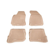 Covorase auto cauciuc pentru VW Passat B5 / B5.5 (1996-2005) - tavite bej - set 4buc., marca Rezaw-Plast REZAW-PLAST 200101B