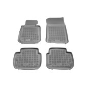 Covorase auto cauciuc pentru BMW 3 Series E46 (1998-2005) / E90 / E91(2004-2013) - tavite gri - set 4buc., marca Rezaw-Plast REZAW-PLAST 200702S