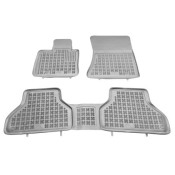 Covorase auto cauciuc pentru BMW X5 E70 (2007-2013) / X6 E71 (2008-2014) - tavite gri - set 4buc., marca Rezaw-Plast REZAW-PLAST 200709S
