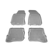 Covorase auto cauciuc pentru VW Passat B5 / B5.5 (1996-2005) - tavite - gri - set 4buc., marca Rezaw-Plast REZAW-PLAST 200101S