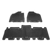 Covorase auto cauciuc pentru KIA Carnival II (2005-2014) - 5 seats - tavite - set 4buc., marca Rezaw-Plast REZAW-PLAST 201011A