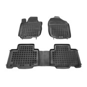 Covorase auto cauciuc pentru TOYOTA Rav4 III (2005-2013) - for American version - tavite - set 4buc., marca Rezaw-Plast REZAW-PLAST 201407