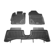 Covorase auto cauciuc pentru TOYOTA Yaris III Hybrid (2012-2014) - before facelift - tavite - set 4buc., marca Rezaw-Plast REZAW-PLAST 201424