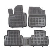 Covorase auto cauciuc pentru HYUNDAI Santa Fe IV (2020-2023) - 5 seats - tavite - set 4buc., marca Rezaw-Plast REZAW-PLAST 201625