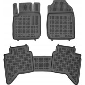 Covorase auto cauciuc pentru ISUZU D-Max III (2020+) - 4 usi double cabine - tavite - set 4buc., marca Rezaw-Plast REZAW-PLAST 203905