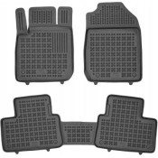 Covorase auto cauciuc pentru ISUZU D-Max III (2020+) - 2 usi one cabine - tavite - set 4buc., marca Rezaw-Plast REZAW-PLAST 203904