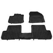 Covorase auto cauciuc pentru DACIA Lodgy I (2012-2020) / DACIA Logan I Stepway (2012-2020) - 5 locuri tavite - set 4buc., marca Rezaw-Plast REZAW-PLAST 203404A