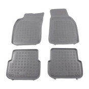 Covorase auto cauciuc pentru Audi A6 (2004-2008) / A6 Allroad (2006-2011) - tavite gri - set 4buc., marca Rezaw-Plast REZAW-PLAST 200303S