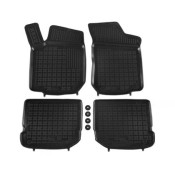 Covorase auto cauciuc pentru Golf 4 / VW Bora / Beetle / Jetta / Skoda Octavia 1 (1997-2010) / Seat Leon / Seat Toledo (1999-2005) - tavite - set 4buc., marca Rezaw-Plast REZAW-PLAST 200201