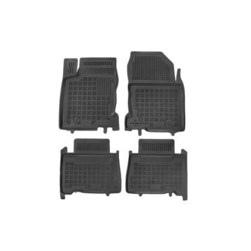 Covorase auto cauciuc pentru LEXUS NX I (2014-2021) - all models includes Hybrid - tavite - set 4buc., marca Rezaw-Plast REZAW-PLAST 202407
