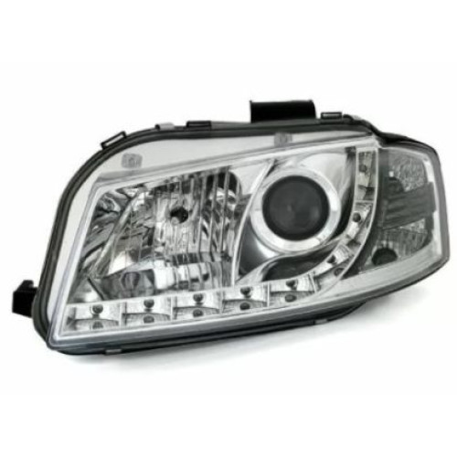 Faruri DRL AUDI A3 (2003-2008) - crom SONAR SWA11GX