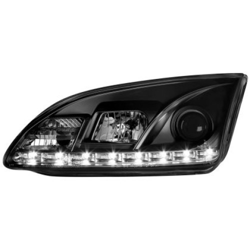 Faruri DRL FORD FOCUS (05-08)- negru SONAR SWF07GXB