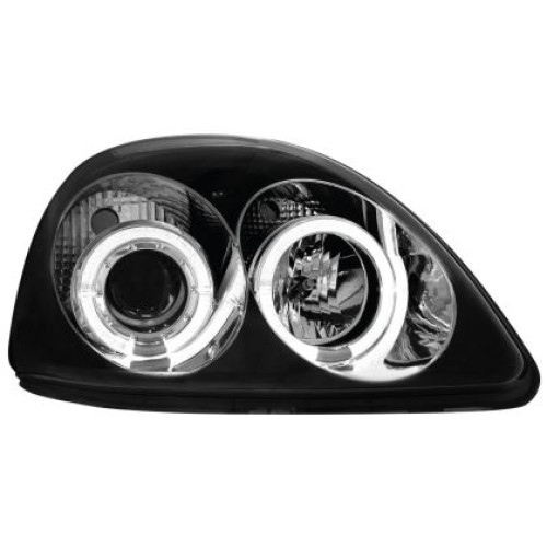 Faruri Angel Eyes TOYOTA YARIS (1998-2003) - negru SONAR SWT01B