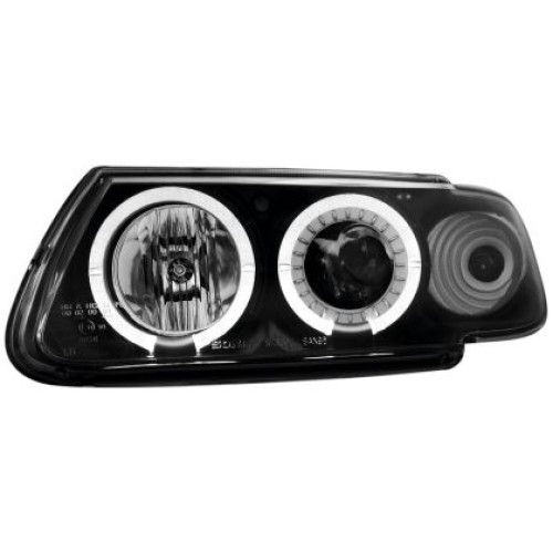 Faruri Angel Eyes CITROEN SAXO (96-00) - negru SONAR SWC02B