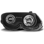 Faruri Angel Eyes Chrysler 300M (1999-2004) - negru SONAR SWCH300MB