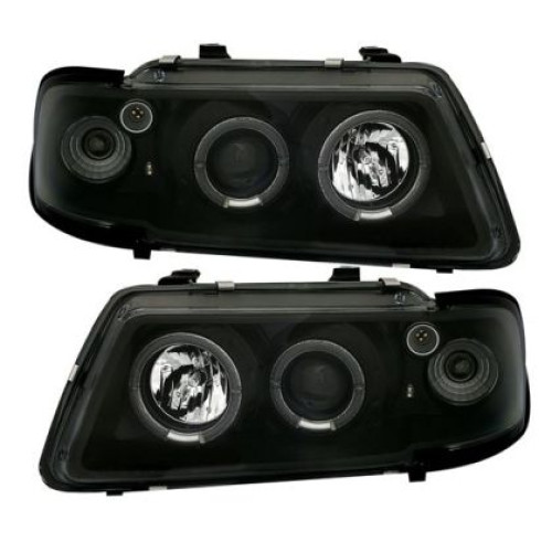 Faruri Audi A3 Angel Eyes (1996-2000) - negru SONAR SWA03B